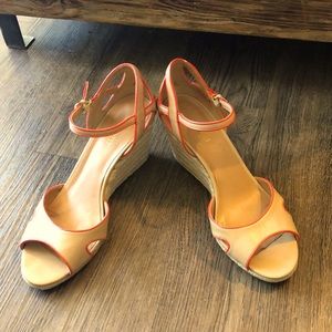 Nine West Khaki wedge